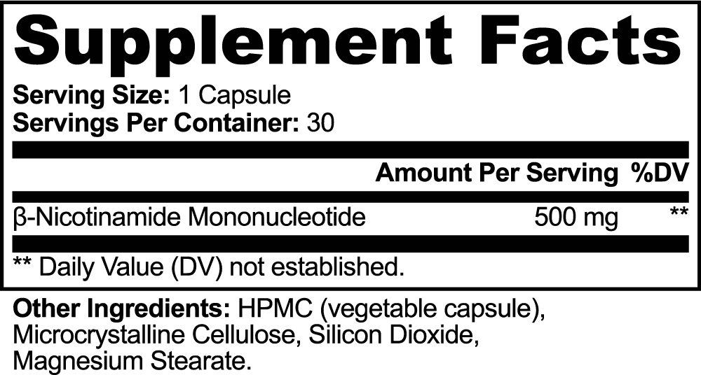 Viva Body Health NMN 90-Day Supply (3 Bottles)